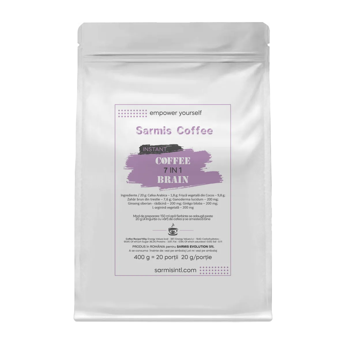 Cafele terapeutice - Sweet Coffee - 7in1 - Brain