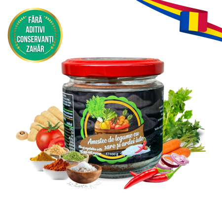 Recomandări Mihaela Faur - Amestec de Legume cu Sare si Ardei Iute