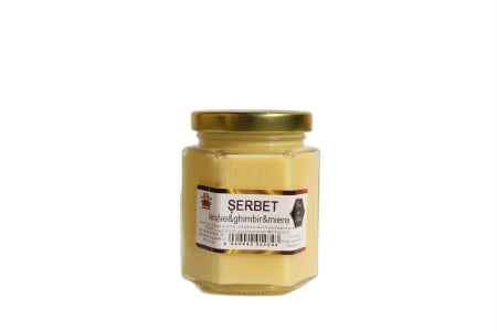 Produse - Șerbet Lămâie & Ghimbir & Miere – 225gr
