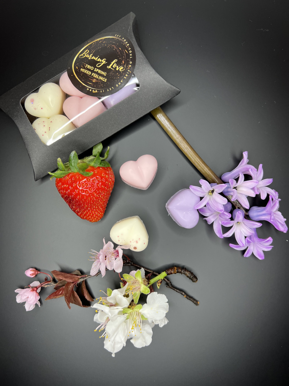 Inimioare parfumate Trio Spring mixed feelings [2]