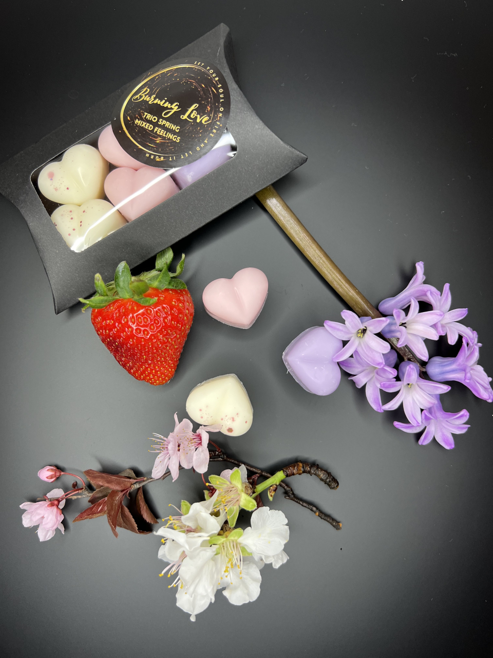 Inimioare parfumate Trio Spring mixed feelings [1]