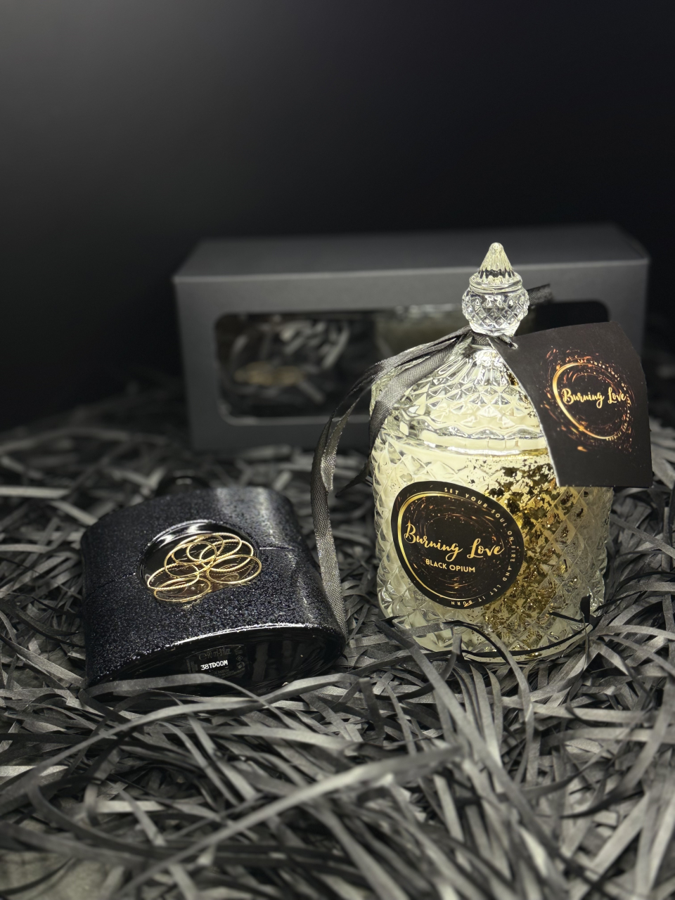 Lumânare parfumată Boem Black Opium [2]