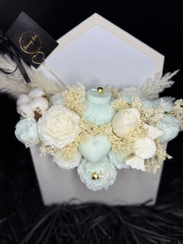 Aranjamente florale din ceară naturală - Aranjament floral din ceară naturală Everbelle