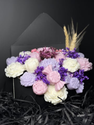 Aranjamente florale din ceară naturală - Aranjament floral din ceară naturală Petalia