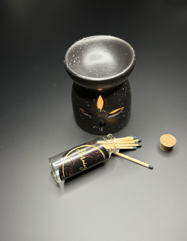 Accesorii - Vas Aromaterapie Obsidian