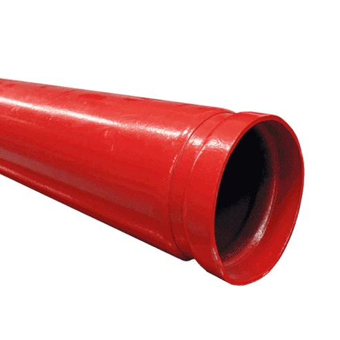 Teava sudata otel zincat vopsita si canelata - Diametru: DN.50 - 2'' (60.3) - Grosime: 3.6 [1]