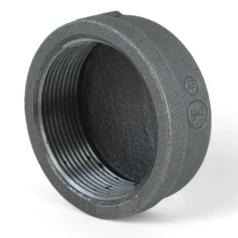 Fitinguri din fonta filetate - Capac din fonta neagra cu filet FI