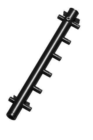 Distribuitoare - Colectoare - Distribuitor din oțel cu 6 racorduri (încălzire radiatoare)