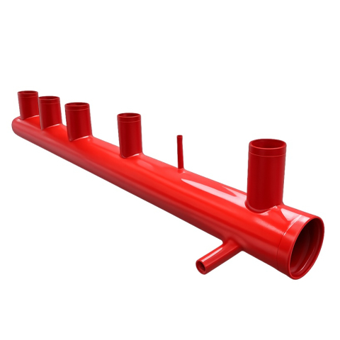 Distribuitor pentru instalatii incendiu - Distribuitor pentru hidranti 8 toli 7 iesiri