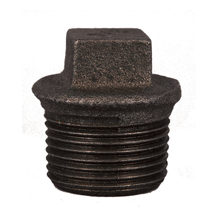 Fitinguri din fonta filetate - Dop din fonta neagra cu filet FE