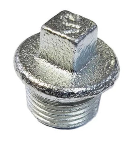 Fitinguri din fonta filetate - Dop din fonta zincata