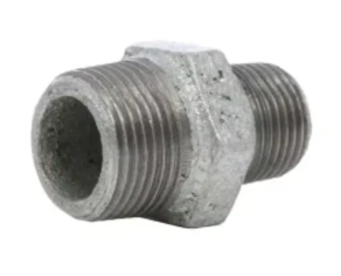 Fitinguri din fonta filetate - Niplu redus din fonta zincata