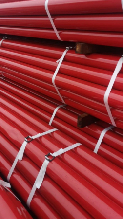 Teava sudata vopsita - Teava sudata vopsita - Diametru: DN.80 - 3'' (88.9) - Grosime: 2.6