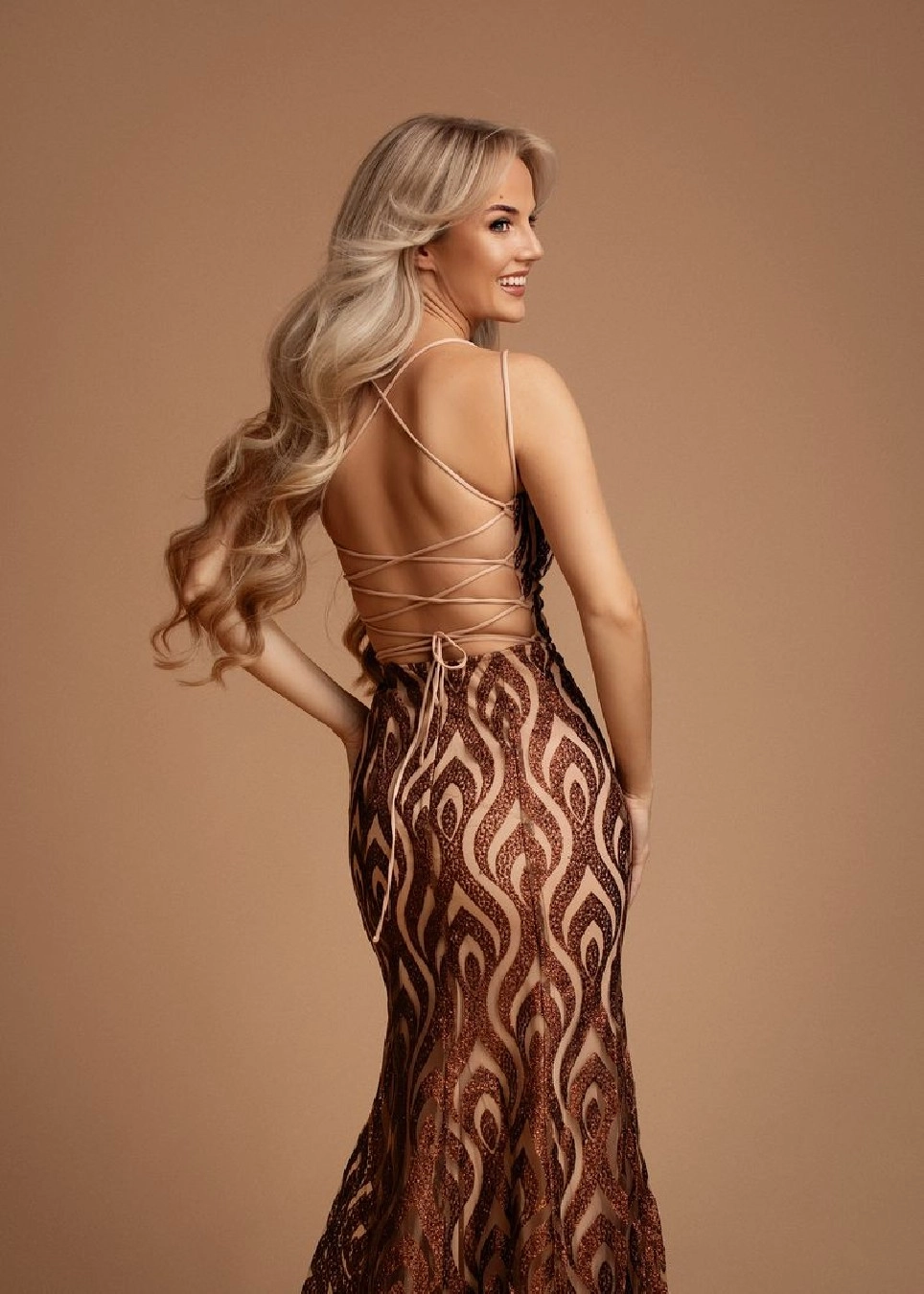 Rochie eleganta lunga tip sirena [1]