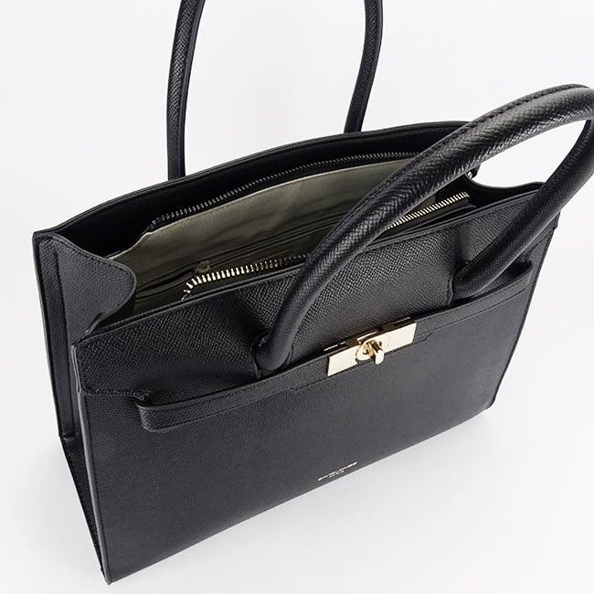 Geantă de damă elegantă, de culoare neagră [6]