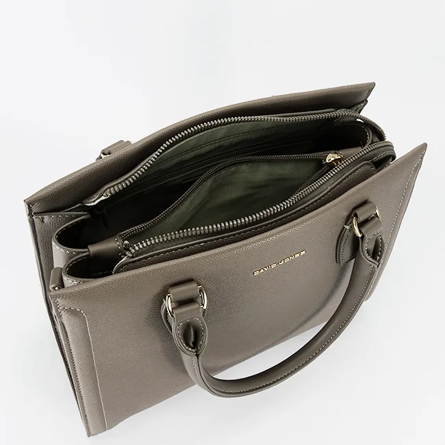 Geanta mare taupe David Jones [3]