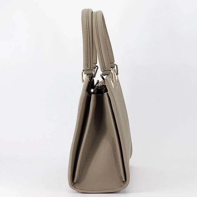 Geanta medie taupe David Jones [6]