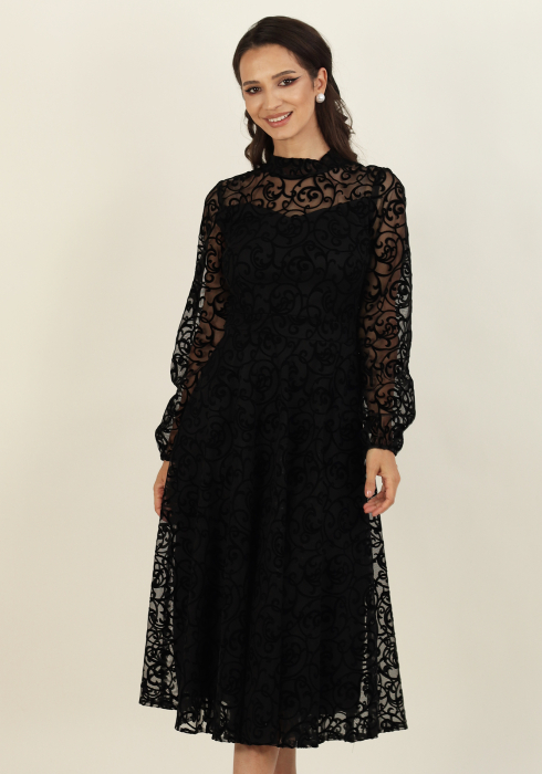 Rochie midi neagra [1]