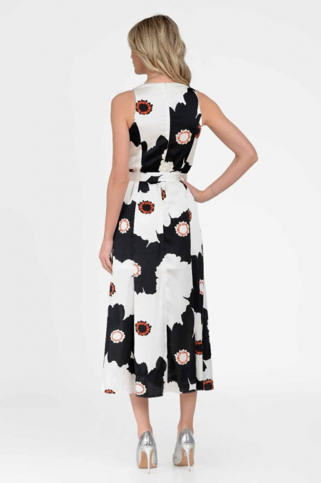 Rochie eleganta de zi cu imprimeu floral [3]