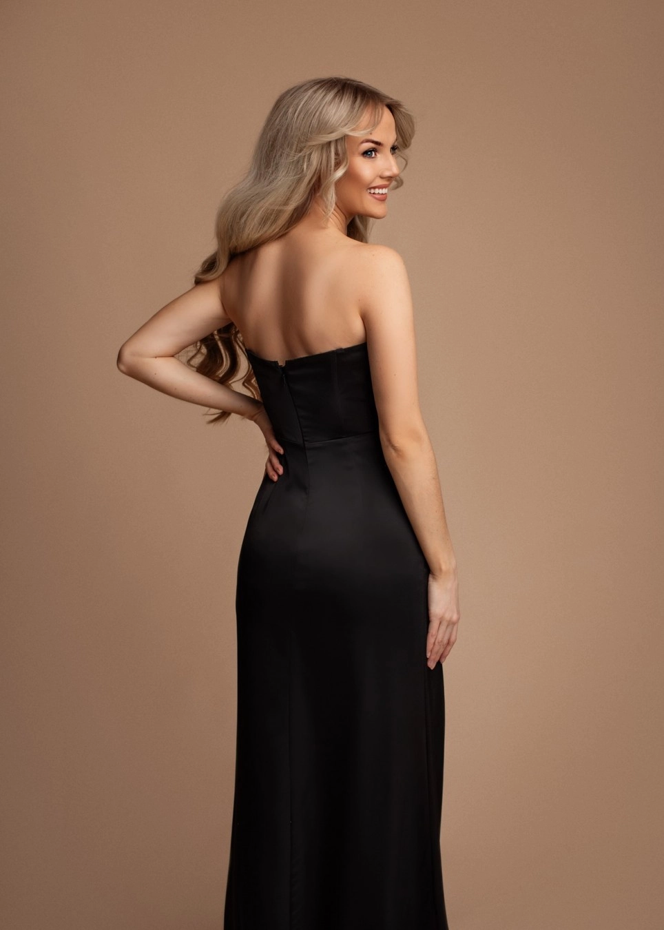 Rochie eleganta lunga neagra [2]