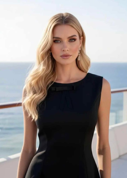 Rochie eleganta neagra mini [5]