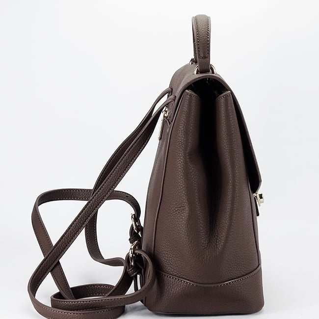 Rucsac maro din piele ecologica [5]