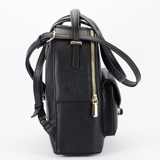 Rucsac negru de talie medie din piele ecologica [4]