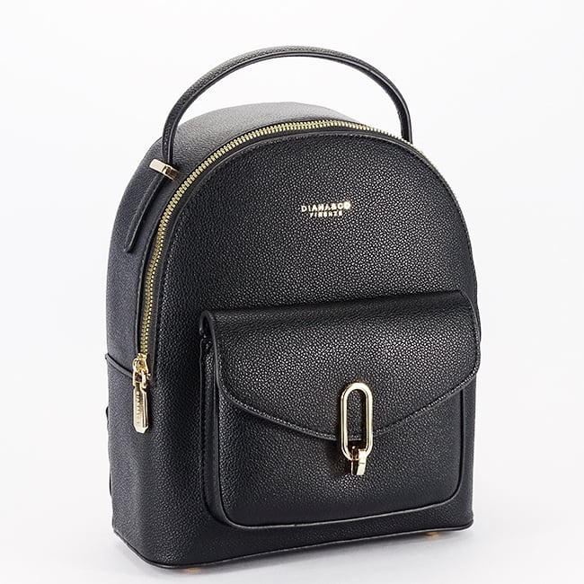 Rucsac negru de talie medie din piele ecologica [1]