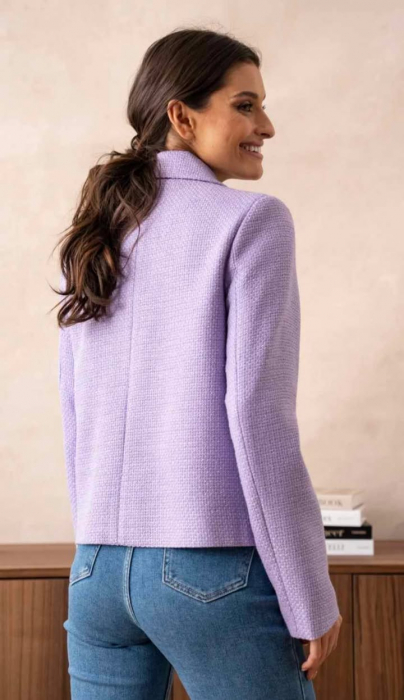 Taior din tweed premium lila, v-2327 [4]
