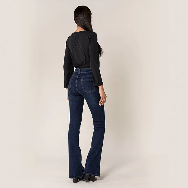 Blugi Dama Evazati BoatCut [2]