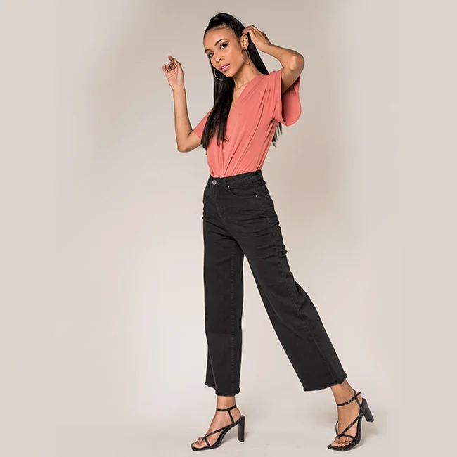 Blugi - Blugi Dama Evazati, Capri