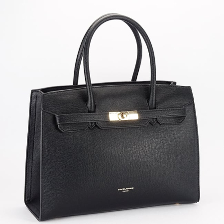 Geantă de damă elegantă, de culoare neagră [3]