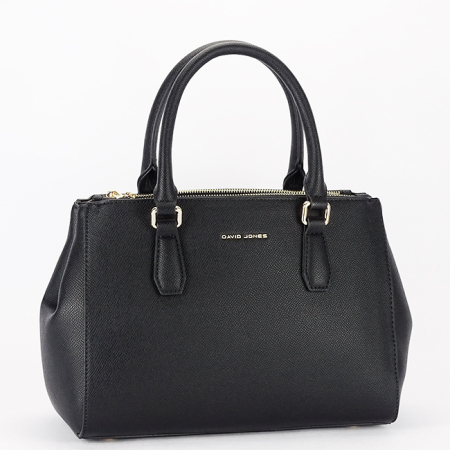 Accesorii - Geanta medie neagra David Jones