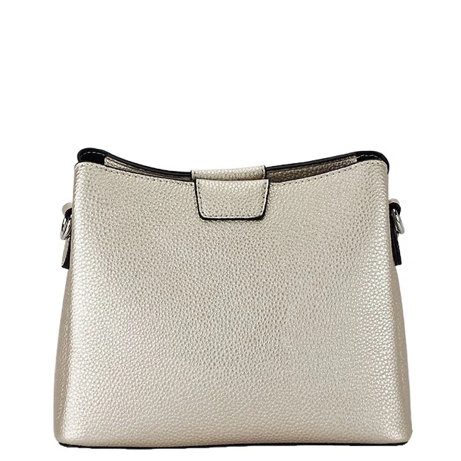 Geanta mica ivory metalizat [2]