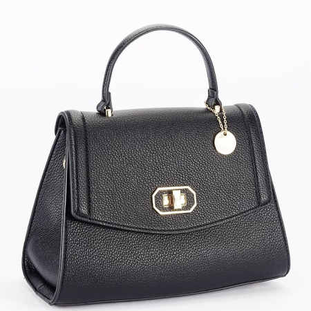 Genti - Geanta neagra eleganta