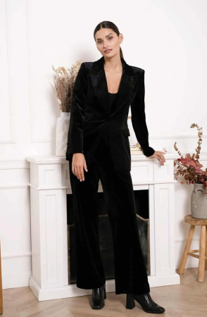 Pantaloni damă din catifea – eleganți [1]