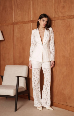 Pantaloni eleganți din dantelă [4]