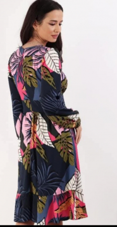 Rochie dama cu  print floral, Moze, RO4085BL [2]