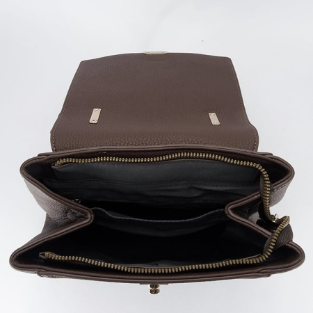 Rucsac maro din piele ecologica [2]