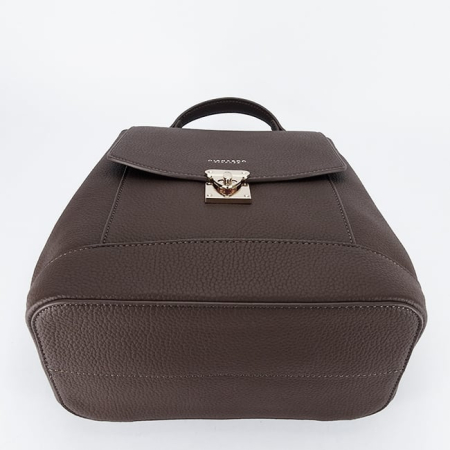 Rucsac maro din piele ecologica [6]