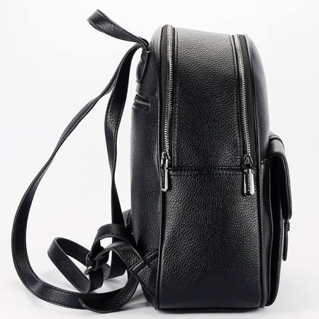 Rucsac negru din piele ecologică Diana&Co [1]