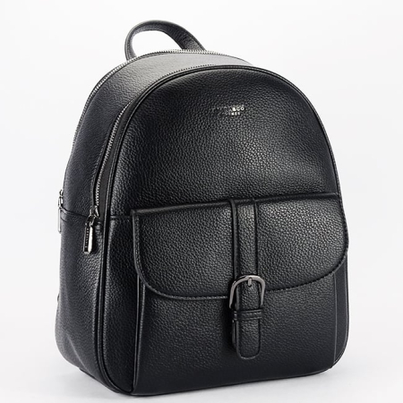 Rucsac negru din piele ecologică Diana&Co [2]