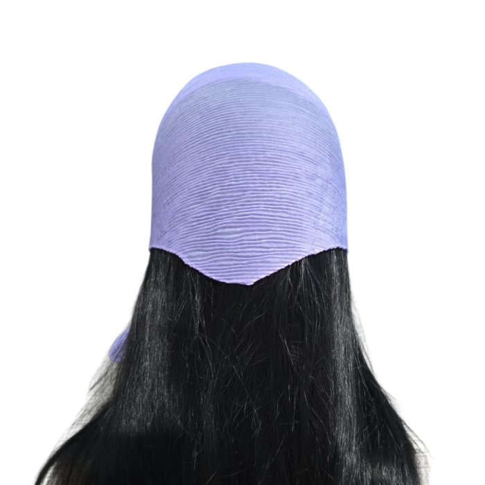 Batic Perla Elegance Soft Lavender – batic plisat mare elegant cu perla [2]