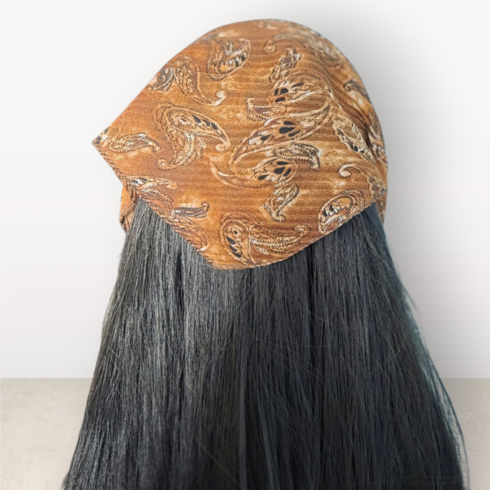 Baticut plisat elegant pentru biserica, material usor si confortabil, model feminin, Golden Heritage [3]