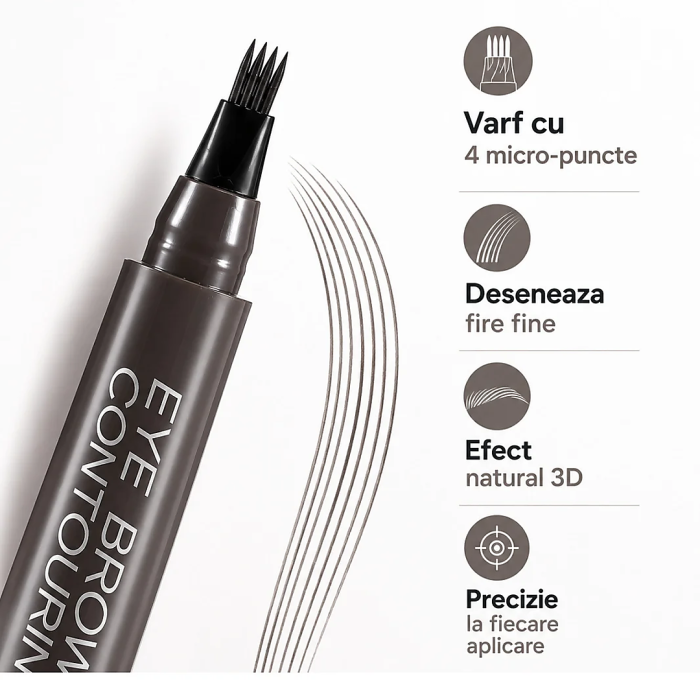 Creion sprancene 3D Microblading, waterproof, long lasting, tatuaj, Gri-maro, pentru rutina beauty - imagine principala produs|Creion sprancene 3D Microblading, waterproof, long lasting, tatuaj, Gri-maro, pentru rutina beauty - detaliu produs 2|Creion sprancene 3D Microblading, waterproof, long lasting, tatuaj, Gri-maro, pentru rutina beauty - detaliu produs 3|Creion sprancene 3D Microblading, waterproof, long lasting, tatuaj, Gri-maro, pentru rutina beauty - detaliu produs 4|Creion sprancene 3D Microblading, waterproof, long lasting, tatuaj, Gri-maro, pentru rutina beauty - detaliu produs 5|Creion sprancene 3D Microblading, waterproof, long lasting, tatuaj, Gri-maro, pentru rutina beauty - detaliu produs 6 [3]
