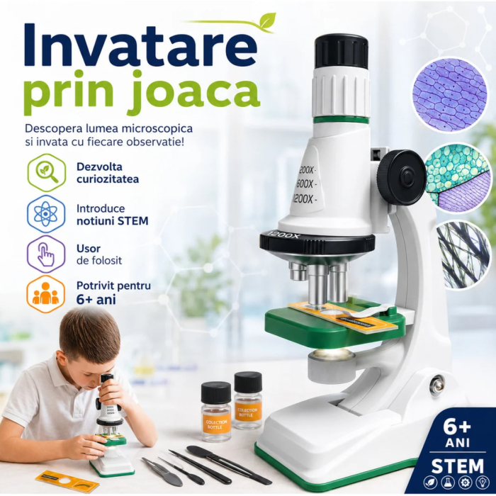 Microscop Educativ pentru Copii, STEM, Marire 200X/600X/1200X, LED - imagine principala produs|Microscop Educativ pentru Copii, STEM, Marire 200X/600X/1200X, LED - detaliu produs 2|Microscop Educativ pentru Copii, STEM, Marire 200X/600X/1200X, LED - detaliu produs 3|Microscop Educativ pentru Copii, STEM, Marire 200X/600X/1200X, LED - detaliu produs 4|Microscop Educativ pentru Copii, STEM, Marire 200X/600X/1200X, LED - detaliu produs 5|Microscop Educativ pentru Copii, STEM, Marire 200X/600X/1200X, LED - detaliu produs 6|Microscop Educativ pentru Copii, STEM, Marire 200X/600X/1200X, LED - detaliu produs 7|Microscop Educativ pentru Copii, STEM, Marire 200X/600X/1200X, LED - detaliu produs 8 [2]