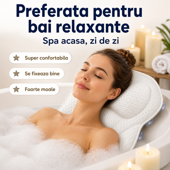 Perna baie ergonomica 4D Air Mesh pentru cada [5]