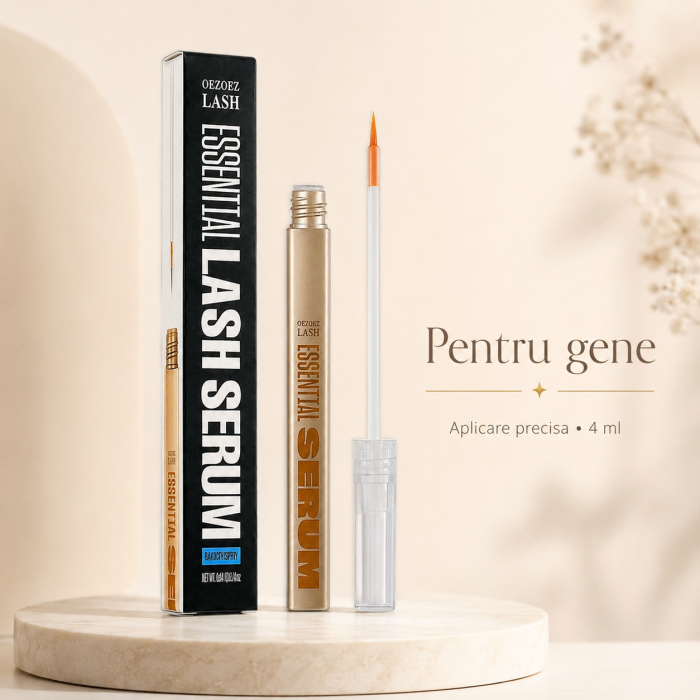 Ser pentru gene, ingrijire, ingrosare si crestere, 60 zile, pentru rutina beauty - imagine principala produs|Ser pentru gene, ingrijire, ingrosare si crestere, 60 zile, pentru rutina beauty - detaliu produs 2|Ser pentru gene, ingrijire, ingrosare si crestere, 60 zile, pentru rutina beauty - detaliu produs 3|Ser pentru gene, ingrijire, ingrosare si crestere, 60 zile, pentru rutina beauty - detaliu produs 4 [4]
