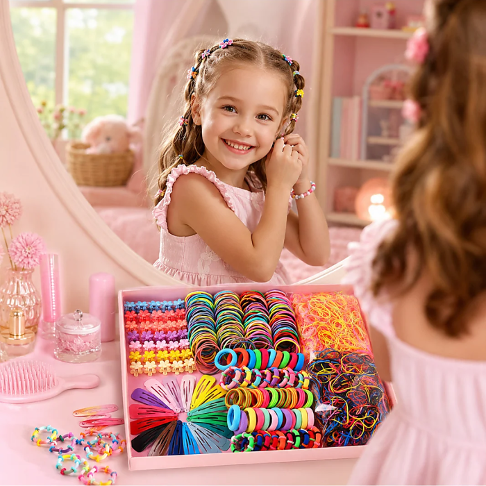 Set Accesorii Par 780 Piese, Elastice, Agrafe si Clame Florale Colorate pentru Fetite, pentru copii - imagine principala produs|Set Accesorii Par 780 Piese, Elastice, Agrafe si Clame Florale Colorate pentru Fetite, pentru copii - detaliu produs 2|Set Accesorii Par 780 Piese, Elastice, Agrafe si Clame Florale Colorate pentru Fetite, pentru copii - detaliu produs 3|Set Accesorii Par 780 Piese, Elastice, Agrafe si Clame Florale Colorate pentru Fetite, pentru copii - detaliu produs 4|Set Accesorii Par 780 Piese, Elastice, Agrafe si Clame Florale Colorate pentru Fetite, pentru copii - detaliu produs 5|Set Accesorii Par 780 Piese, Elastice, Agrafe si Clame Florale Colorate pentru Fetite, pentru copii - detaliu produs 6|Set Accesorii Par 780 Piese, Elastice, Agrafe si Clame Florale Colorate pentru Fetite, pentru copii - detaliu produs 7 [4]