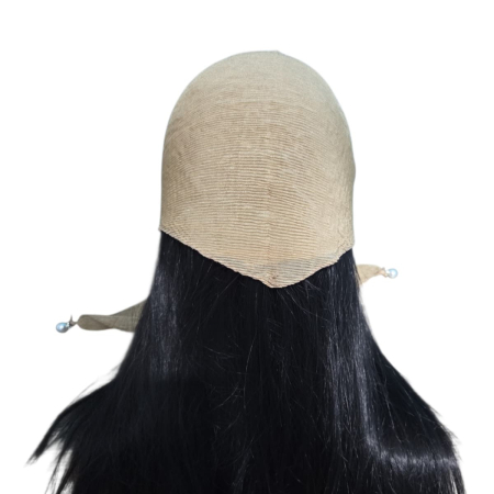 Batic Perla Elegance Bej – batic plisat mare elegant cu perla [1]